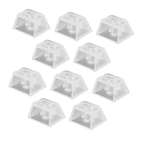HOMSFOU 10Stücke Teiliges Transparente Keycaps Für Mechanische Tastaturen Leere Unbedruckte Tasten Für Layouts Für Gamer Tastatur Enthusiasten HOMSFOU 10Stücke Teiliges Transparente Keycaps Für Mechanische Tastaturen Leere Unbedruckte Tasten Für Layouts Für Gamer Tastatur Enthusiasten von HOMSFOU