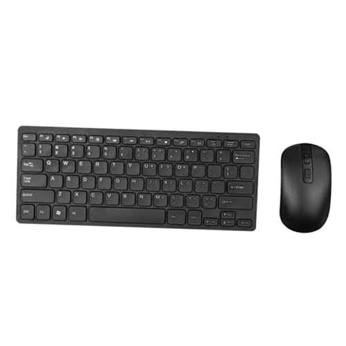 HOMSFOU 2.4G Drahtlose Tastatur Ultrathin Tastatur Für PC Laptop Tablet Schwarz Ergonomisches Design Leicht Komfortabel HOMSFOU 2.4G Drahtlose Tastatur Ultrathin Tastatur Für PC Laptop Tablet Schwarz Ergonomisches Design Leicht Komfortabel von HOMSFOU