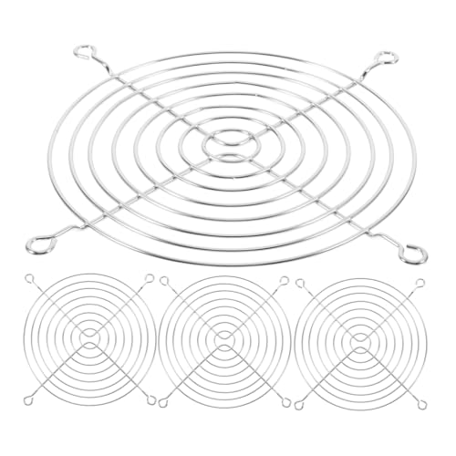 HOMSFOU 20 Stück 12 cm Lüftergitterfilter Mit Schrauben, Netzabdeckung Für Computergehäuse, Staubdichte Schutzhülle Für Pc-lüfter, Kompatibel Mit ATX- Und Micro-ATX-gehäusen von HOMSFOU