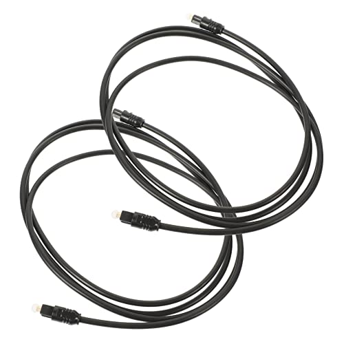 HOMSFOU 2st Optisches Audiokabel Stecker System Aux Zu Kabel Optisch Zu Konverter Draht Lautsprecherkabel Audiokabel Für Heimkino Optisches Kabel Für Spielkonsole Digitales Audiokabel Pvc von HOMSFOU