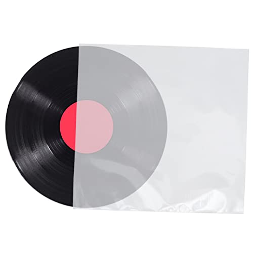 HOMSFOU 30 Stück 12 Plattenhülle Schallplatten Alben Vinyls Stand Plattenspieler Für Schallplatten Drehscheibe Abspielgerät Göre-Vinyl Vakuum Beutelverschließer Taschen Verschließen von HOMSFOU