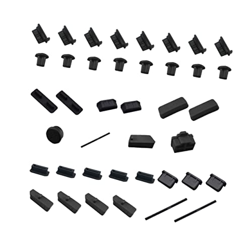 HOMSFOU 40St Motherboard-Staubschutz tatsächl Stuck Staubstopfen Typ c Staubkappen- Steckerset mit Buchse Silikonstopfen Anti- -Stopper Anti- - Motherboards von HOMSFOU