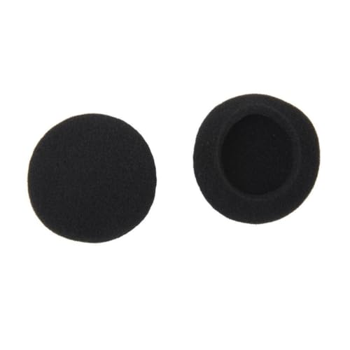 HOMSFOU 5 Paare Ohrpolster Replacement Ear Pads Headphone earpads Kopfhörer Schaumstoffpolster Kompatibel mit verschiedenen Kopfhörermodellen Headset gehörschutzstöpsel Black von HOMSFOU