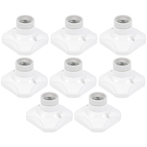 HOMSFOU 8 Teilige Lampenfassung Lampensockel Mit Kabel Lampendraht Lampensteckdose Standard Glühbirnensockel Lampenfassung Industrielle Schreibtischlampe Dimmbare LED Außenlampe HOMSFOU 8 Teilige Lampenfassung Lampensockel Mit Kabel Lampendraht Lampensteckdose Standard Glühbirnensockel Lampenfassung Industrielle Schreibtischlampe Dimmbare LED Außenlampe von HOMSFOU