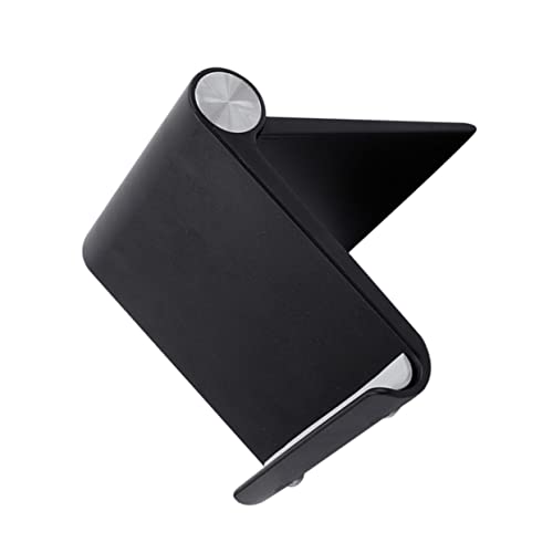 HOMSFOU Halterung Desktop-telefonhalter Handy Schreibtischhalter Handyhalter Für Den Tisch Verstellbarer Telefonständer Handyständer Handyhalter Schreibtisch Tablet-ständer Black Abs von HOMSFOU