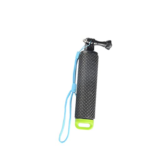 HOMSFOU Schwimmender Handgriff Für Actionkameras Wasserdichter Selfie Stick Mit Verstellbarem Riemen Für 5/4/3+ Und/Grüner Silikongriff Für von HOMSFOU