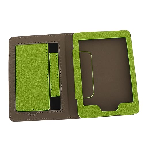 HOMSFOU Tablethülle Auto-Wake-schutzhülle E-Book-schutzhülle Schutzhülle Für E-Reader E-Reader-schutzhülle Schutzhülle Mit Muster E-leser Cover Für E-Reader Reader-Tablet Green Kunstleder von HOMSFOU