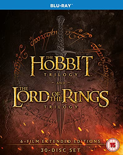 The Middle Earth Collection [The Lord Of The Rings / The Hobbit] [Extended Edition] [Blu-ray] [2014] [2016] von HONGYON