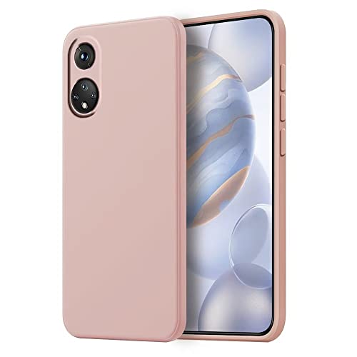 HONLEN Hülle für Honor 50 / Huawei Nova 9 Schutzhülle Case, (6.52" Inches) Liquid TPU Silicone Handyhülle mit Fallschutz Silikon Cover Sandpulver von HONLEN