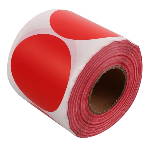 HONMEET 1 Rolle Klebeaufkleber Bunte Aufkleber Klassifizierter Kennzeichnungsaufkleber Magnetische Belohnungstabelle Kleinkind Aufkleber Farbige Kreisaufkleber Rundes Etikett Papier Rot HONMEET 1 Rolle Klebeaufkleber Bunte Aufkleber Klassifizierter Kennzeichnungsaufkleber Magnetische Belohnungstabelle Kleinkind Aufkleber Farbige Kreisaufkleber Rundes Etikett Papier Rot von HONMEET