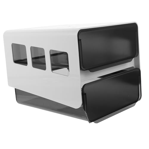 HONMEET Versteckte Schublade Aufsteckbare Schreibtischschublade Versteckter Desktop-organizer Selbstklebende Schreibtischschublade Schreibtischorganisatoren Unter Regalschublade Black Pp von HONMEET