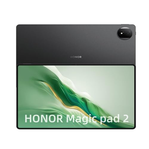 HONOR Magic Pad2 Schwarz, Tablet WLAN 12 + 256 GB, 12,3 Zoll, 10050 mAh, Snapdragon 8s Gen 3, 8 Lautsprecher von HONOR