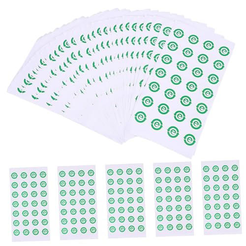 HOODANCOS 500 Stück Recycling Aufkleber Mülleimer Etiketten Recycling Etiketten Recycling Aufkleber Mülleimer Aufkleber E Aufkleber Etiketten Elektronische Produktaufkleber von HOODANCOS