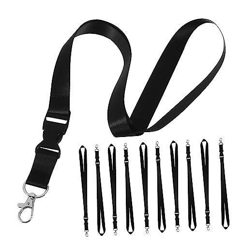 HOODANCOS Nylon Lanyards Für Ausweise Robuste ID Badge Halter Mit Verstellbarem Ideal Für Büro Veranstaltungen Und Messen Kartenhalter Für Schlüssel Und von HOODANCOS