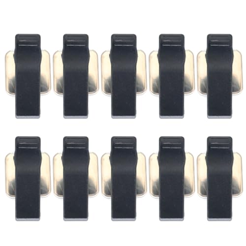 HOOLRZI Tragbare, robuste Gürtelclips für PMNN4440 Handfunk-Lautsprecher, Mikrofone, sichere Befestigung, 5 Stück HOOLRZI Tragbare, robuste Gürtelclips für PMNN4440 Handfunk-Lautsprecher, Mikrofone, sichere Befestigung, 5 Stück von HOOLRZI
