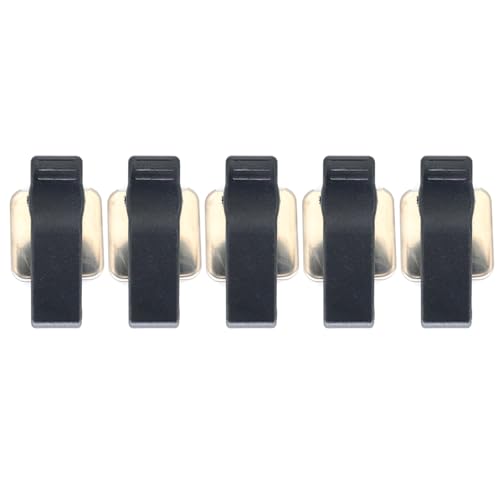 HOOLRZI Tragbare, robuste Gürtelclips für PMNN4440 Handfunk-Lautsprecher, Mikrofone, sichere Befestigung, 5 Stück HOOLRZI Tragbare, robuste Gürtelclips für PMNN4440 Handfunk-Lautsprecher, Mikrofone, sichere Befestigung, 5 Stück von HOOLRZI