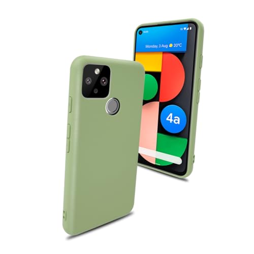 HOUDERCO Fall Für 4a 5g Profi USB Elektronisch Auto Knospen Fall Schreibtisch Knospen Plus Etui Halter Flüssig Buds -Fall Handyhülle Für 4a 5g Handyhülle Aus Silikon Light Green von HOUDERCO