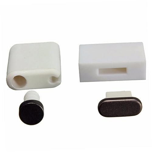 HOUDERCO Staubschutzstöpsel Set Stöpsel Stopper Telefonstöpsel Kopfhörer Grau HOUDERCO Staubschutzstöpsel Set Stöpsel Stopper Telefonstöpsel Kopfhörer Grau von HOUDERCO