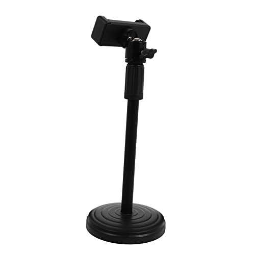 HOUDERCO handyhalter handyablage handystieft smartphonehalter Mobile Phone Stand Halterung für Handy Handyständer Telefonhalter Smartphone-Halterung Desktop-Ladestation Plastik Black von HOUDERCO