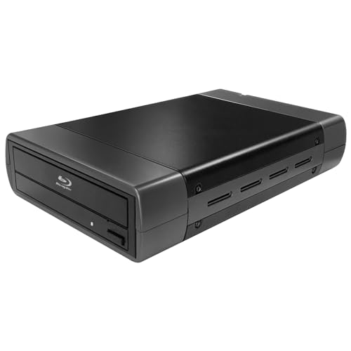 HOURUNTAIL 16X Externes Blu BD ray-Laufwerk, 5,25 Zoll USB3.0 und Typ-C externes Blu BD ray-Laufwerk für Mac/PC von HOURUNTAIL