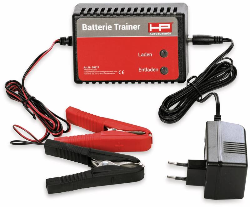 HP AUTOZUBEHÖR Batterietrainer 20817, 12 V-, 500 mA von HP AUTOZUBEHÖR