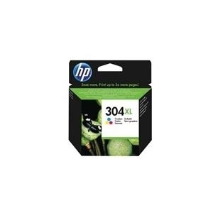 HP 304XL - Hohe Ergiebigkeit - farbstoffbasiert dreifarbig - Original - Tintenpatrone - für Deskjet 3720, 3730 (N9K07AE#301) von HP Inc