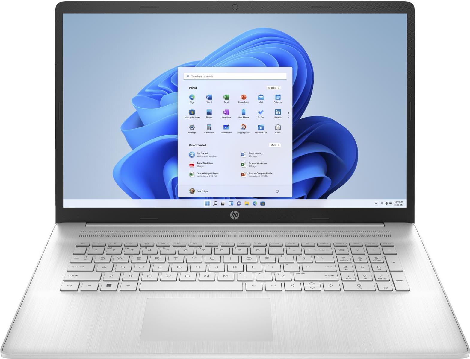 HP Laptop 17-cp3074ng 43.94cm 17.3Zoll FHD AMD Ryzen 7 7730U 16GB 1TB SSD UMA W11H - 1.000 GB - 16 GB (A2TZ6EA#ABD) von HP Inc