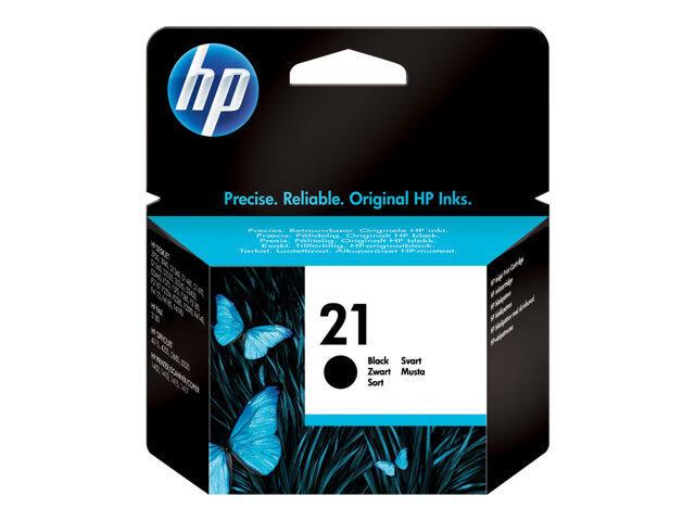 HP Original 21 Druckerpatrone schwarz 190 Seiten 5ml (C9351AE#301) von HP Inc.