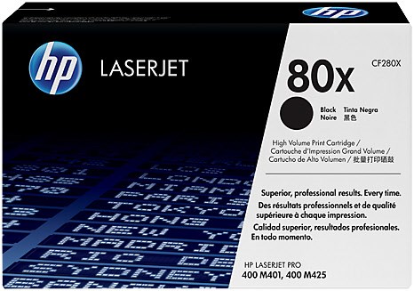 80 X Toner (6900 S.) schwarz von HP