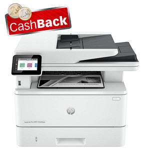 AKTION: HP LaserJet Pro MFP 4102fdw 4 in 1 Laser-Multifunktionsdrucker weiß, HP Instant Ink-fähig mit CashBack von HP