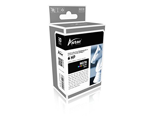 Astar AS15078 Tintenpatrone kompatibel zu HP NO78 C6578A, 1200 Seiten, color von Astar