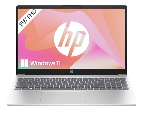 HP Laptop | 15,6" FHD Display | Intel Processor N100 | 4 GB DDR4 RAM | 128 GB UFS | Intel UHD Graphics | Windows 11 Home im S-Modus | QWERTZ | Natural Silver von HP