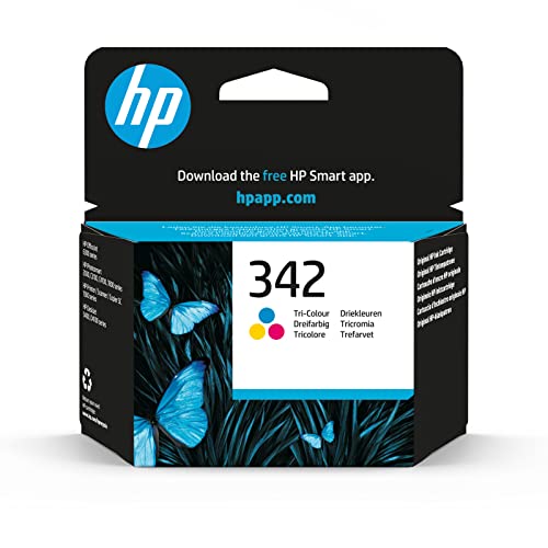 HP 342 Farbe Original Druckerpatrone für HP Deskjet, HP Officejet, HP Photosmart von HP