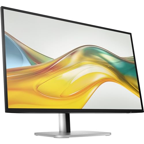 HP 527pq - Series 5 Pro - LED-Monitor - 68.6 cm (27") (26.96" sichtbar) - 2560 x 1440 QHD - IPS - 350 cd/m² - 1500:1-5 ms - HDMI, DisplayPort - Jet Black, Schwarz und Silber (Ständer) - Sm von HP