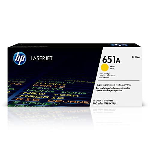 HP 651A (CE342A) Gelb Original Toner für HP Laserjet Enterprise M775 von HP