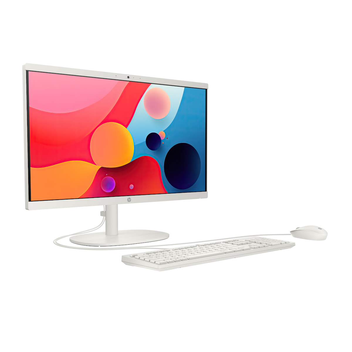 HP All-in-One 22-dg0100ng PC [54,61cm (21,5") FHD-Display, Intel N100, 8GB RAM, 512GB SSD, Windows 11] von HP