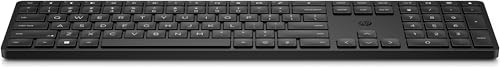 HP 450 programmierbare kabellose Tastatur, Schwarz (4R184AA#ABL) von HP