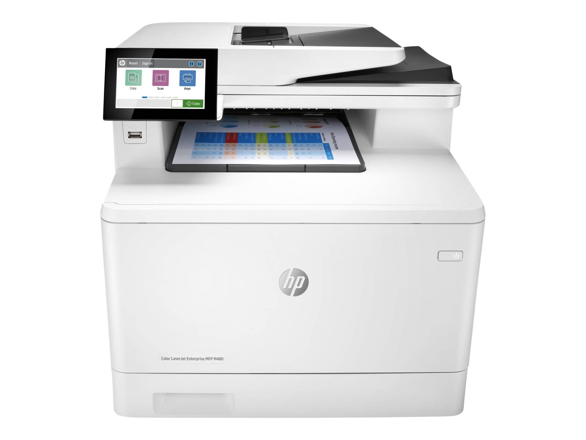 HP Color LaserJet Enterprise MFP M480f Multifunktionsdrucker - Farblaserdrucker von HP