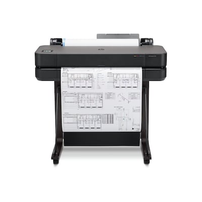 HP DesignJet T630 Tintenstrahl-Großformatdrucker Plotter 24" bis DIN A1 LAN WLAN von HP