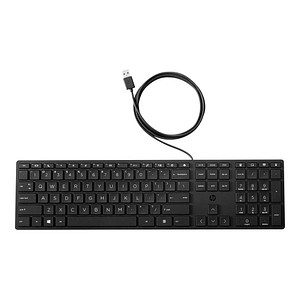 HP Desktop 320K Tastatur kabelgebunden schwarz HP Desktop 320K Tastatur kabelgebunden schwarz von HP
