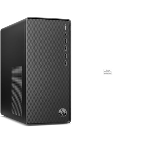 HP Desktop PC | AMD Ryzen 5 5600G | 16 GB DDR4 RAM | 512 GB SSD | AMD Radeon-Grafikeinheit | Windows 11 Home | Schwarz 720 Dual-Mode Rechargeable Wireless Keyboard von HP