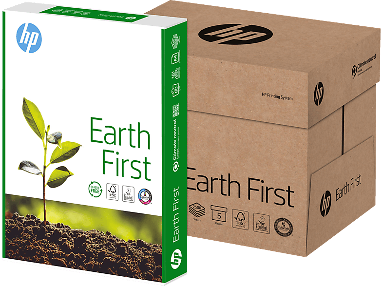 HP Earth First Kopierpapier A4 2500 Blatt von HP