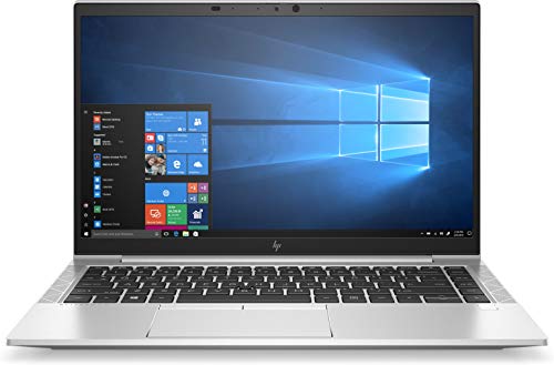 HP EliteBook 840 G7 1J6F7EA (14 Zoll / Full HD IPS) Business Laptop (Intel Core i5-10210U, 16GB DDR4 RAM, 512GB SSD, Intel UHD Grafik, Windows 10 Pro, QWERTZ) Silber von HP