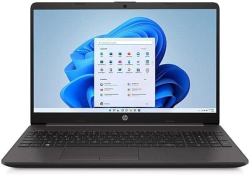 HP Laptop, 15,6 Zoll IPS Full-HD, Intel Core i5 1235U 4 x 4,20 GHz, 8GB DDR4 RAM, 256 GB SSD, Intel Iris Xe Grafik, Schwarz, Windows 11 Pro von HP