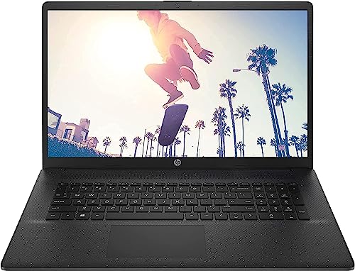 HP Laptop | 17,3 Zoll HD+ | Intel N4120 4 x 2,60 GHz | 16 GB DDR4 RAM | 512 GB SSD | Windows 11 Pro, Schwarz von HP