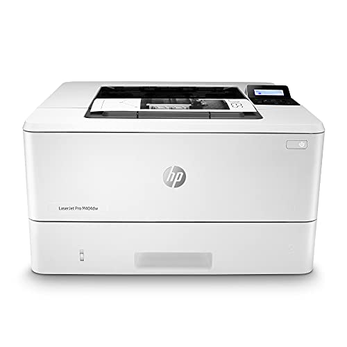 HP LaserJet Pro M404dw Laserdrucker (Drucker, WLAN, LAN, Duplex, AirPrint, 350-Blatt Papierfach) weiß von HP