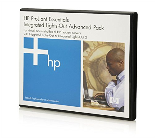 HP Lizenz ProLiant Essentials iLO Advanced Pack, 1 Server Lizenz ohne Media mit 1 Jahr 24 x 7 Technical Support und Update von HP