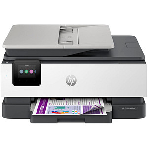 HP OfficeJet Pro 8132e All-in-One 4 in 1 Tintenstrahl-Multifunktionsdrucker grau, HP Instant Ink-fähig von HP