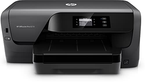 HP OfficeJet Pro 8210 Tintenstrahldrucker (Drucker, LAN, WLAN, Duplex, Airprint,mit 1 Probemonat HP Instant Ink inklusive) schwarz von HP