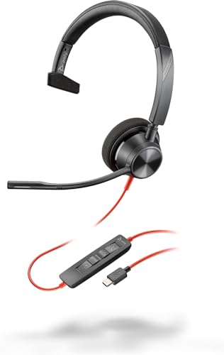 Poly Headset Blackwire C3310 Mono USB-C/A von Poly